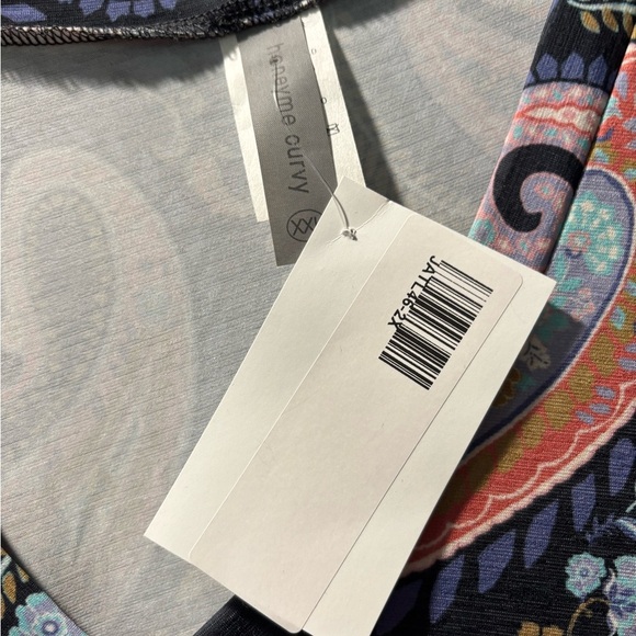 Honeyme Pink and White Relaxed Blouse - Picture 2 of 2